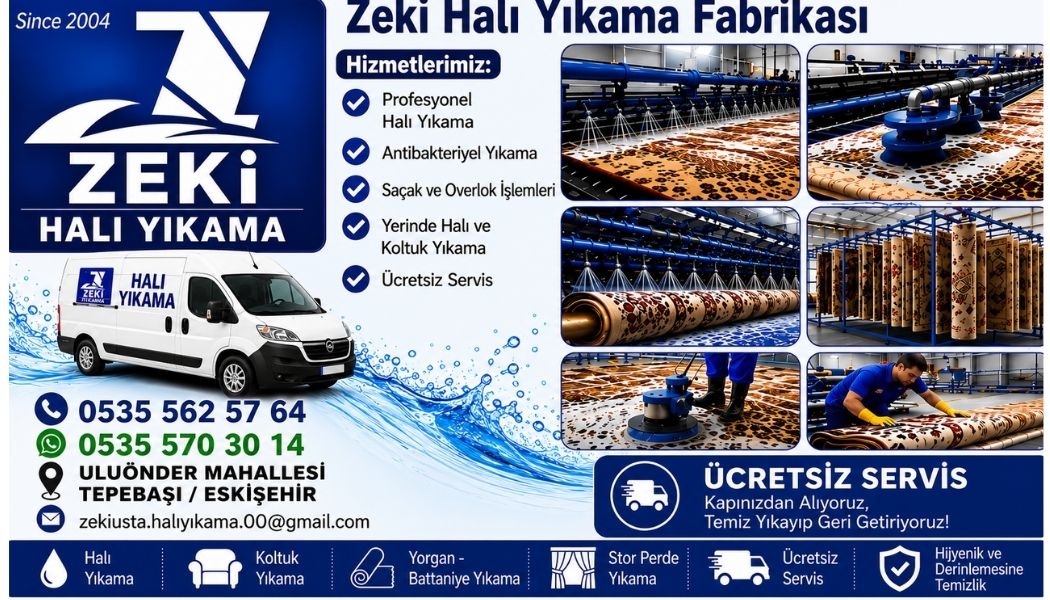 Tepebaşı Uluönder Mahallesi Halı Yıkama Hizmetleri